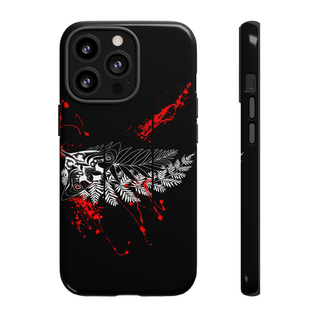 Tough Case - Moth Tattoo Black