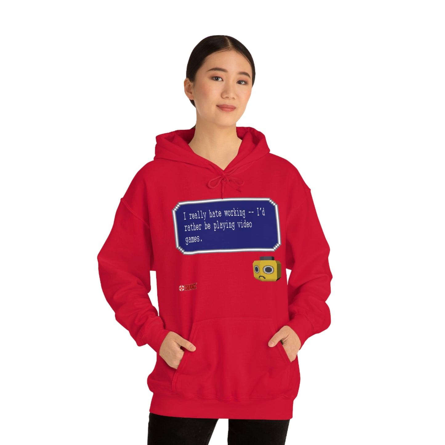 Unisex Hoodie - I Really Hate Working