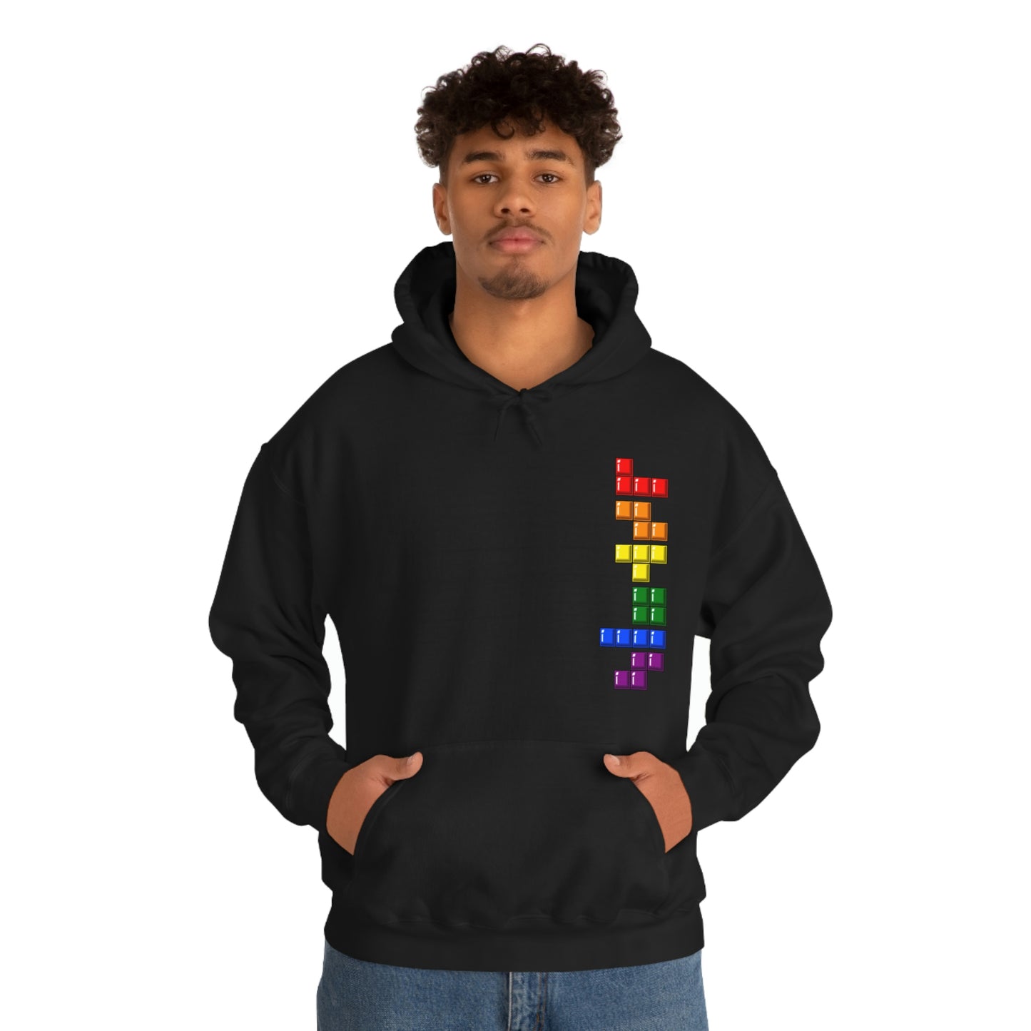 Unisex Hoodie - Blocks' Diversity