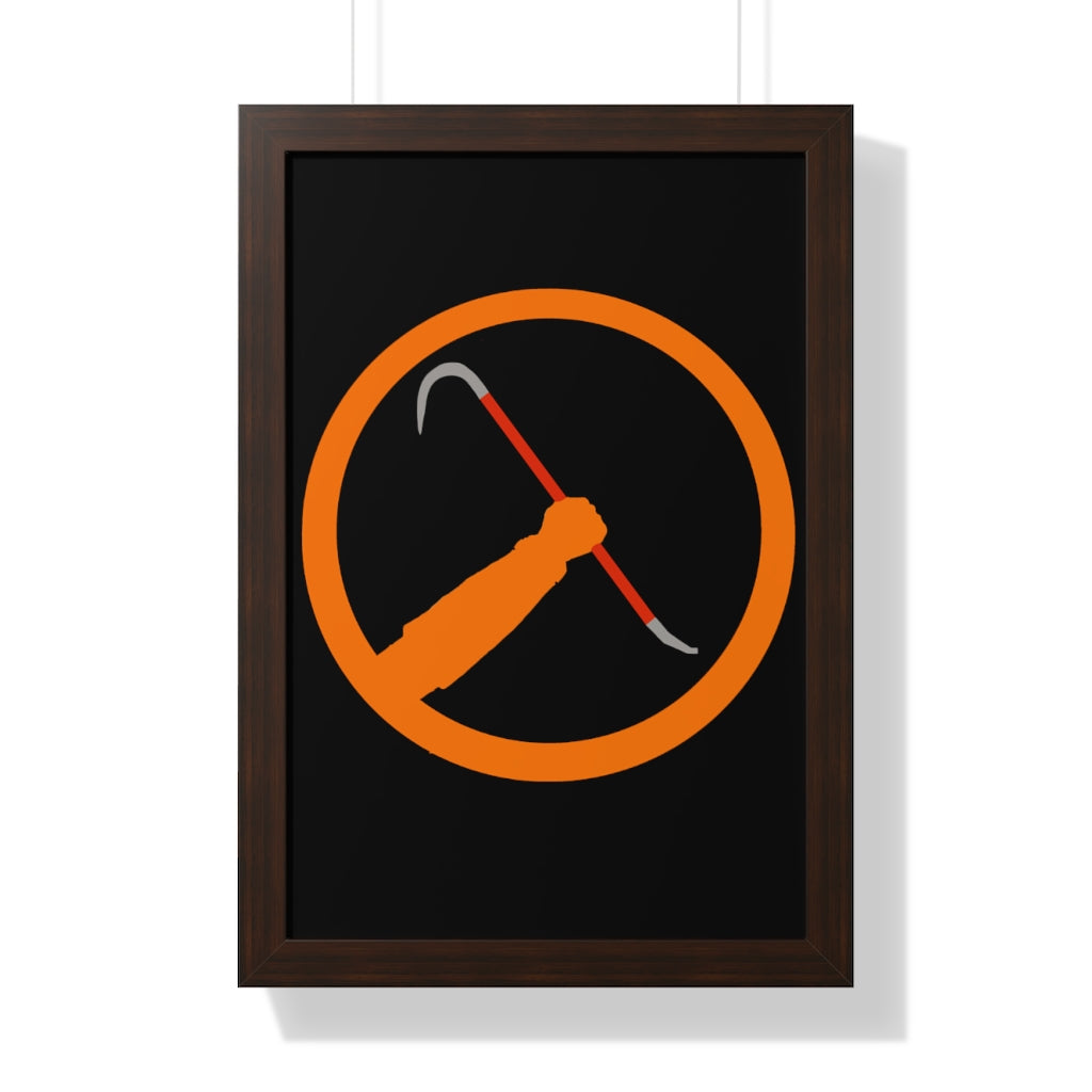 Framed Poster - I’m the Crowbar