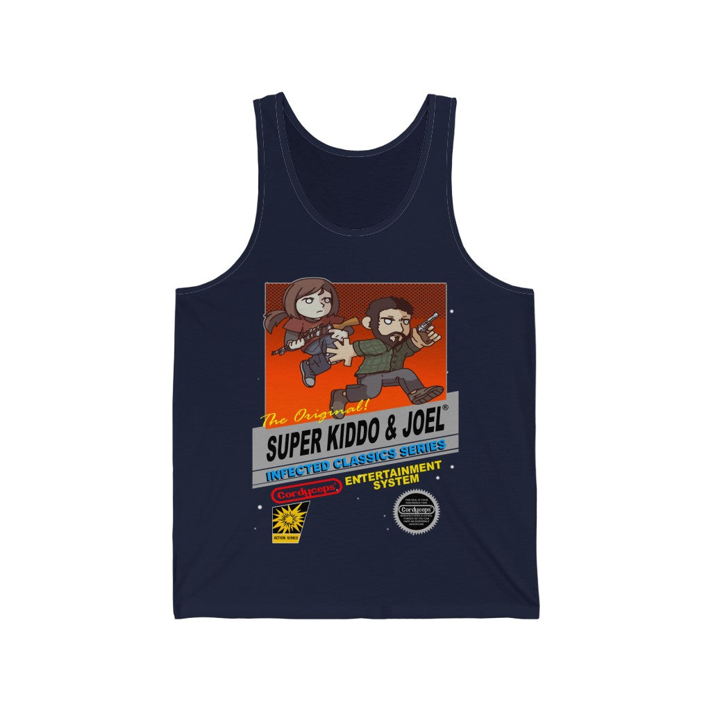Navy TLU | The Last of Us Tank T Shirt Gaming Fashion