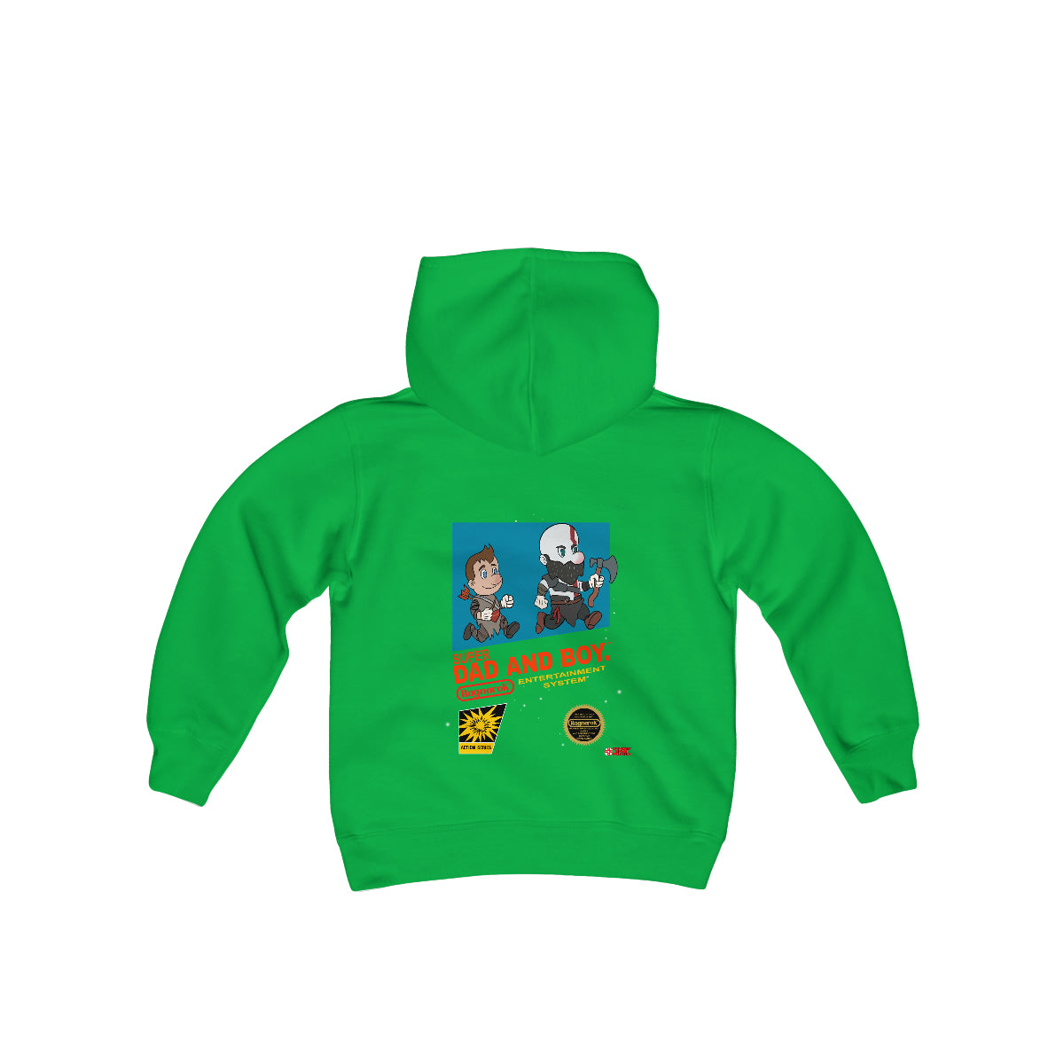 Super Dad & Boy Kids Hoodie