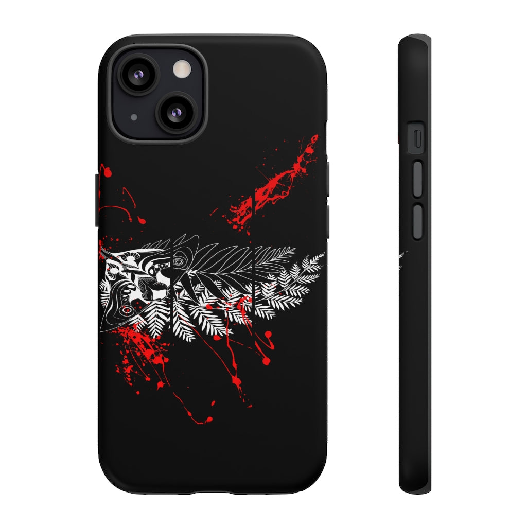 Tough Case - Moth Tattoo Black