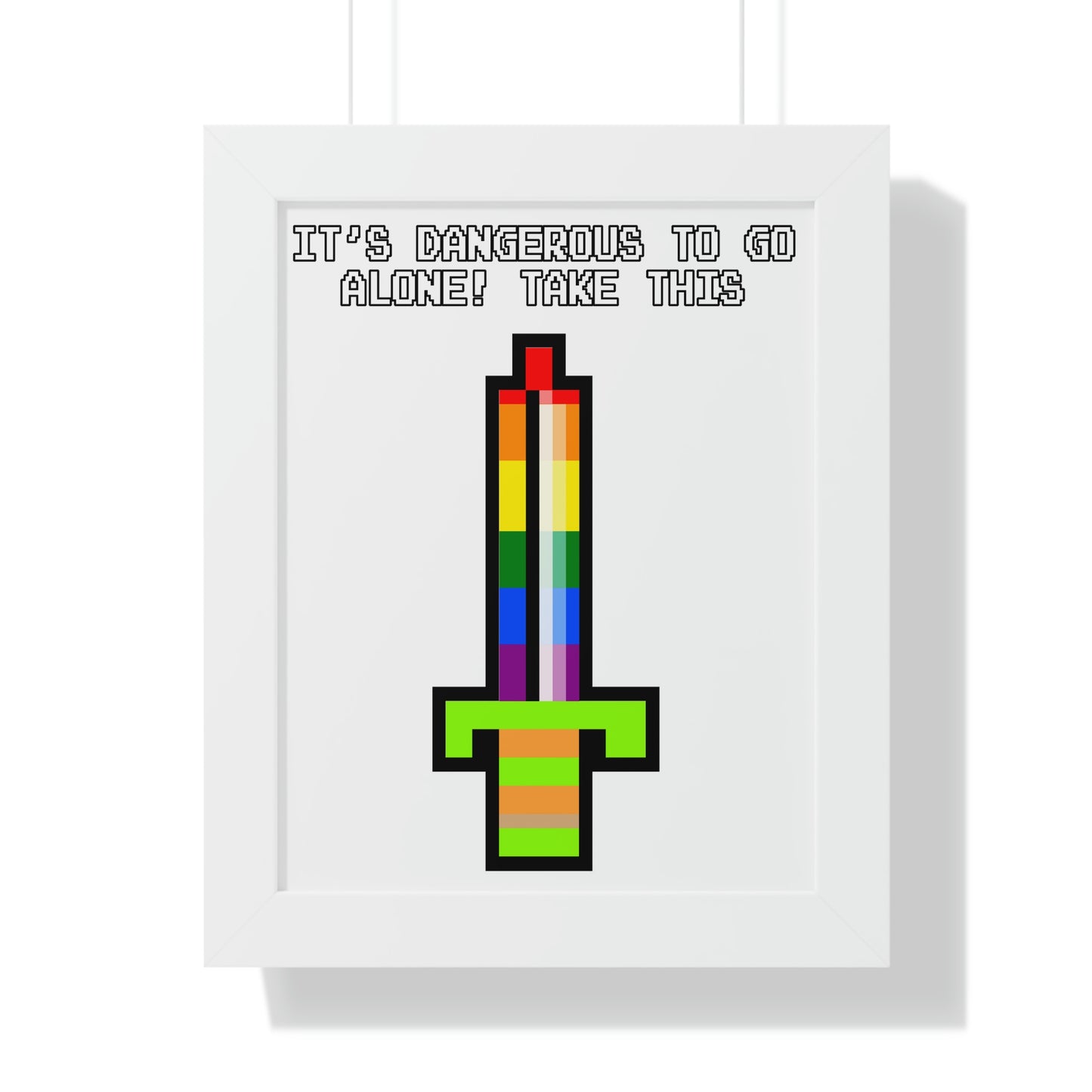 The Legend of Zelda Framed Poster - Going Solo