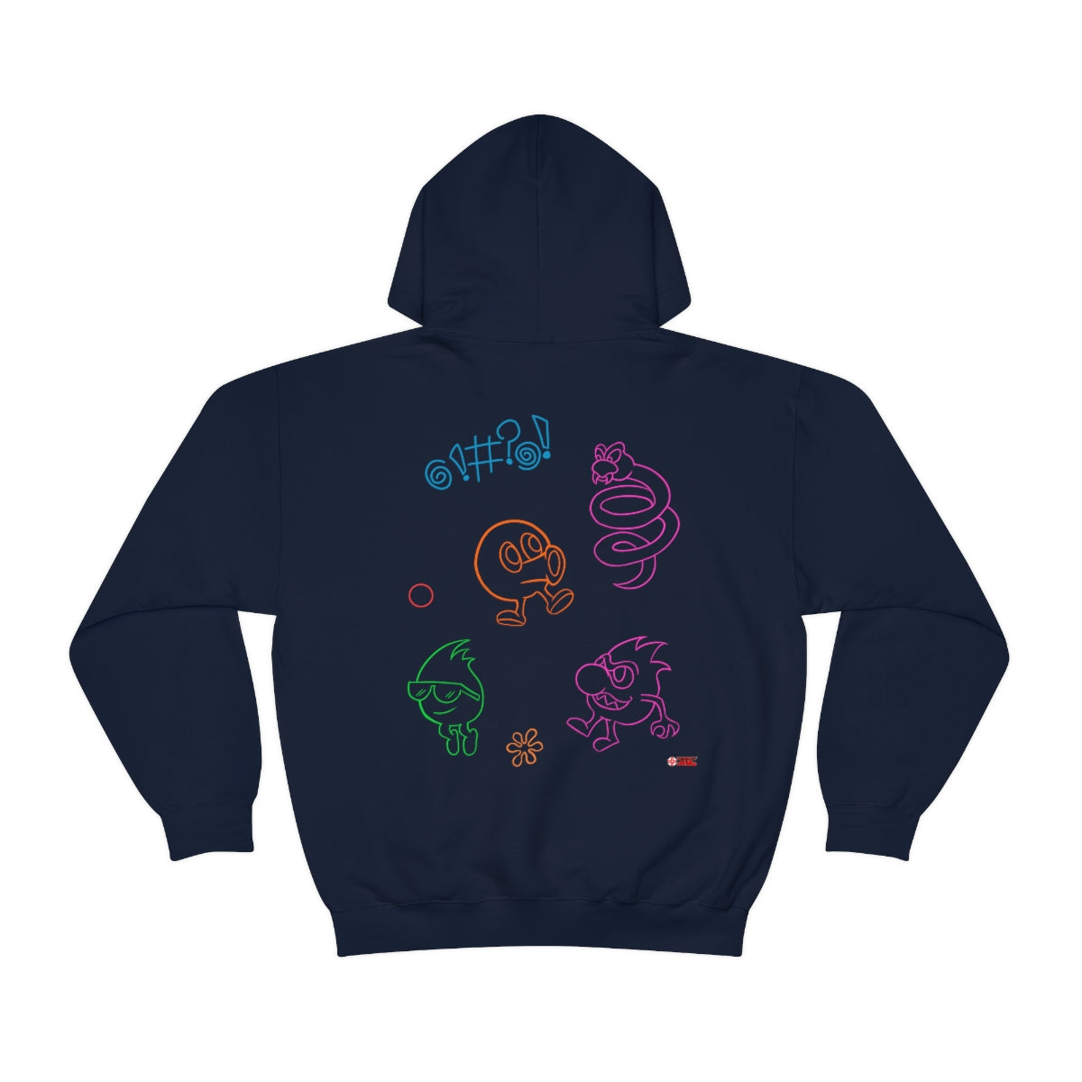 Unisex Hoodie - Neon Q-Bert