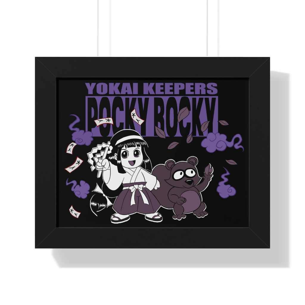 Framed Poster - Yokai Keepers