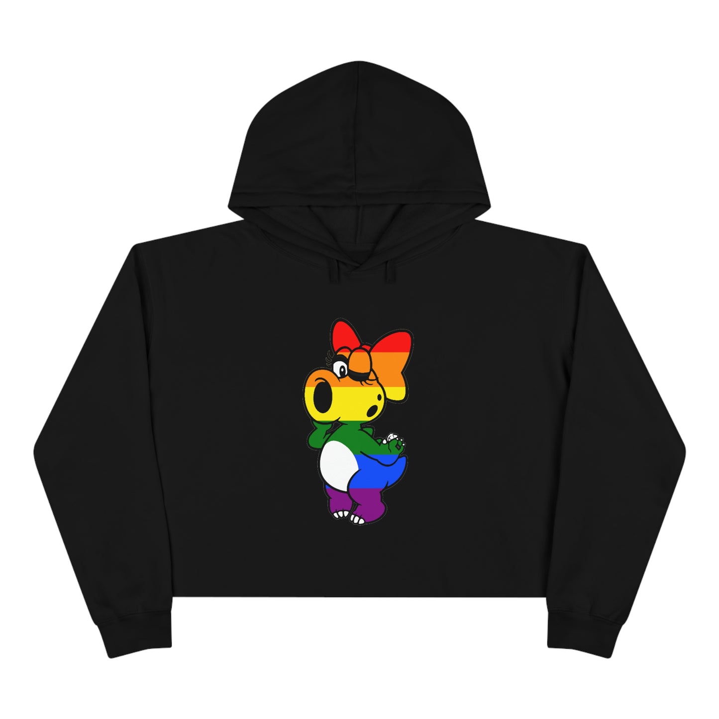 Women's Crop Hoodie - LGTBirdo