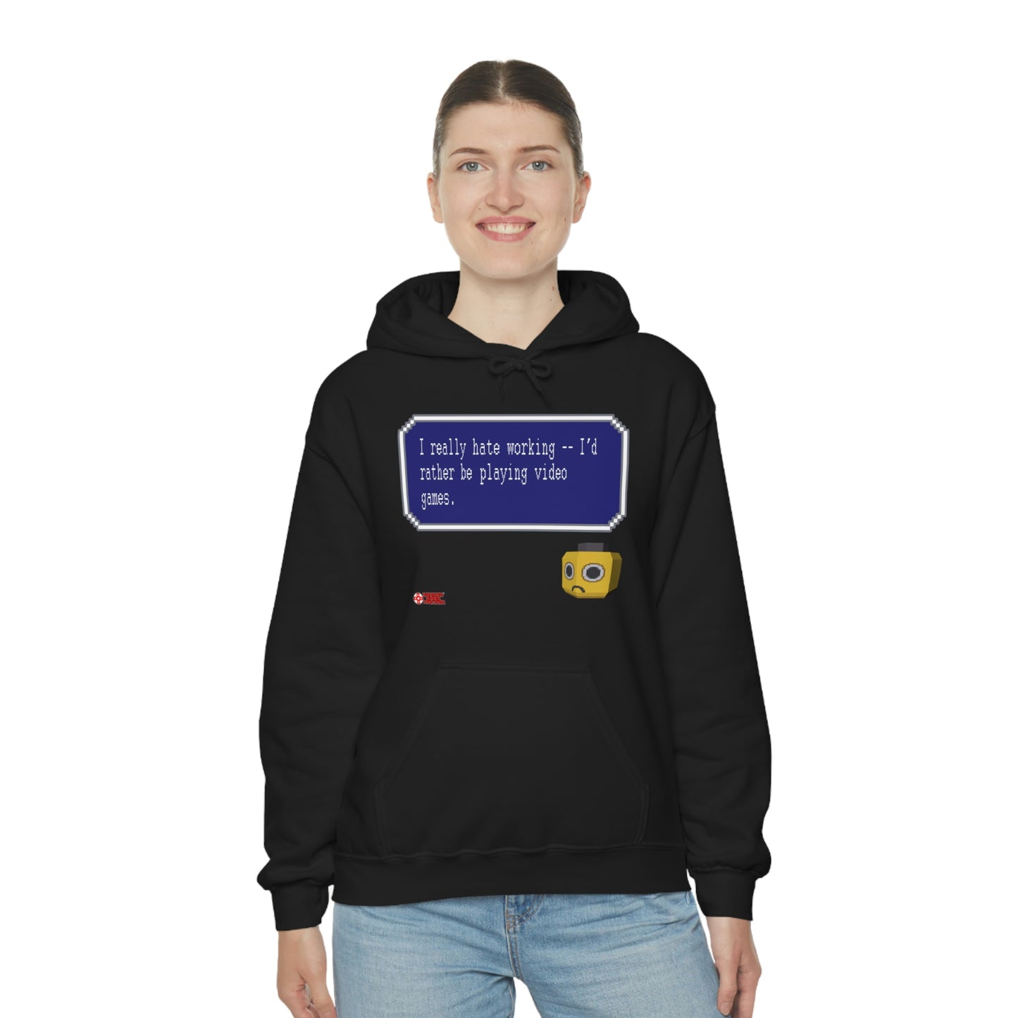 Unisex Hoodie - I Really Hate Working