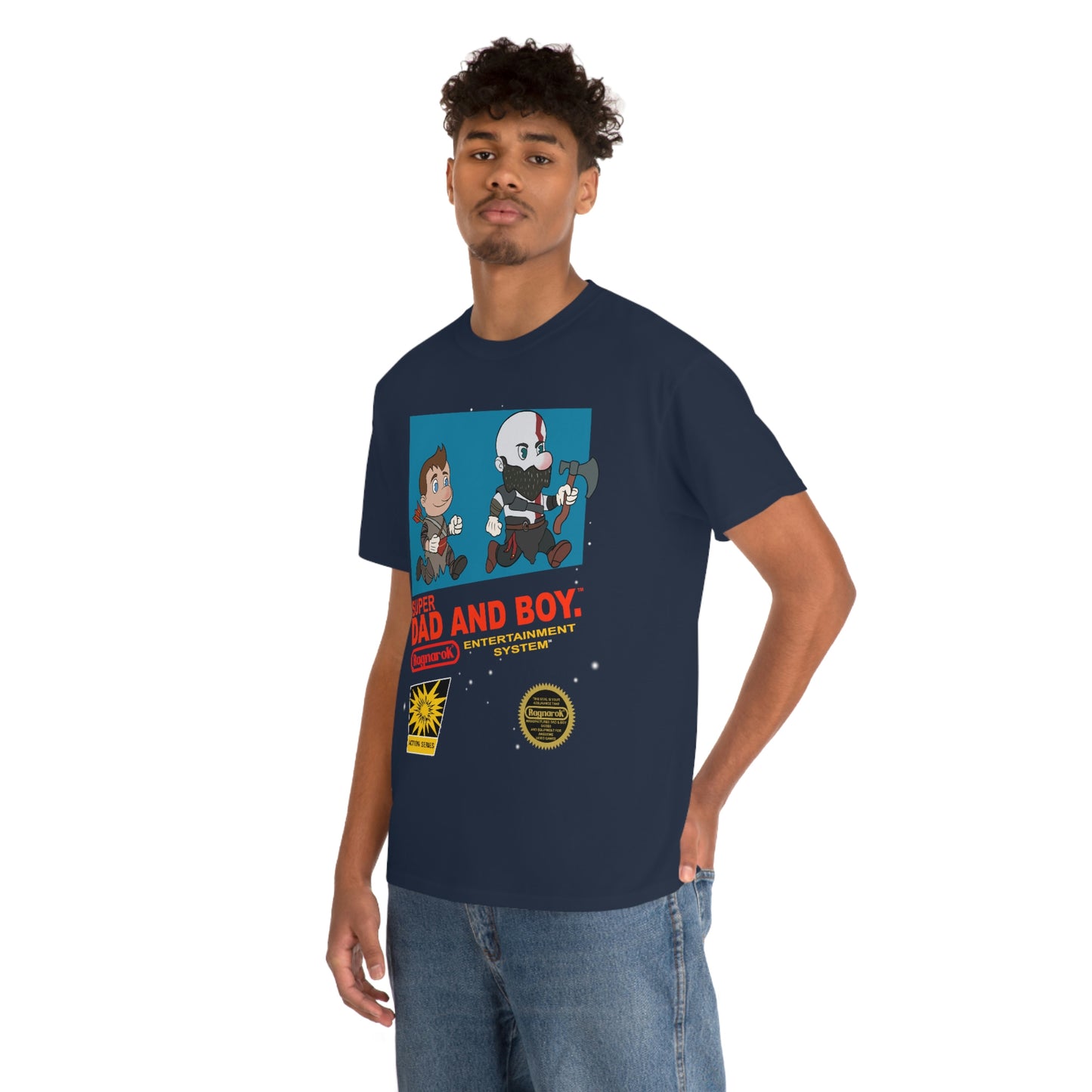 God of War Men's Tee - Super Dad and Boy