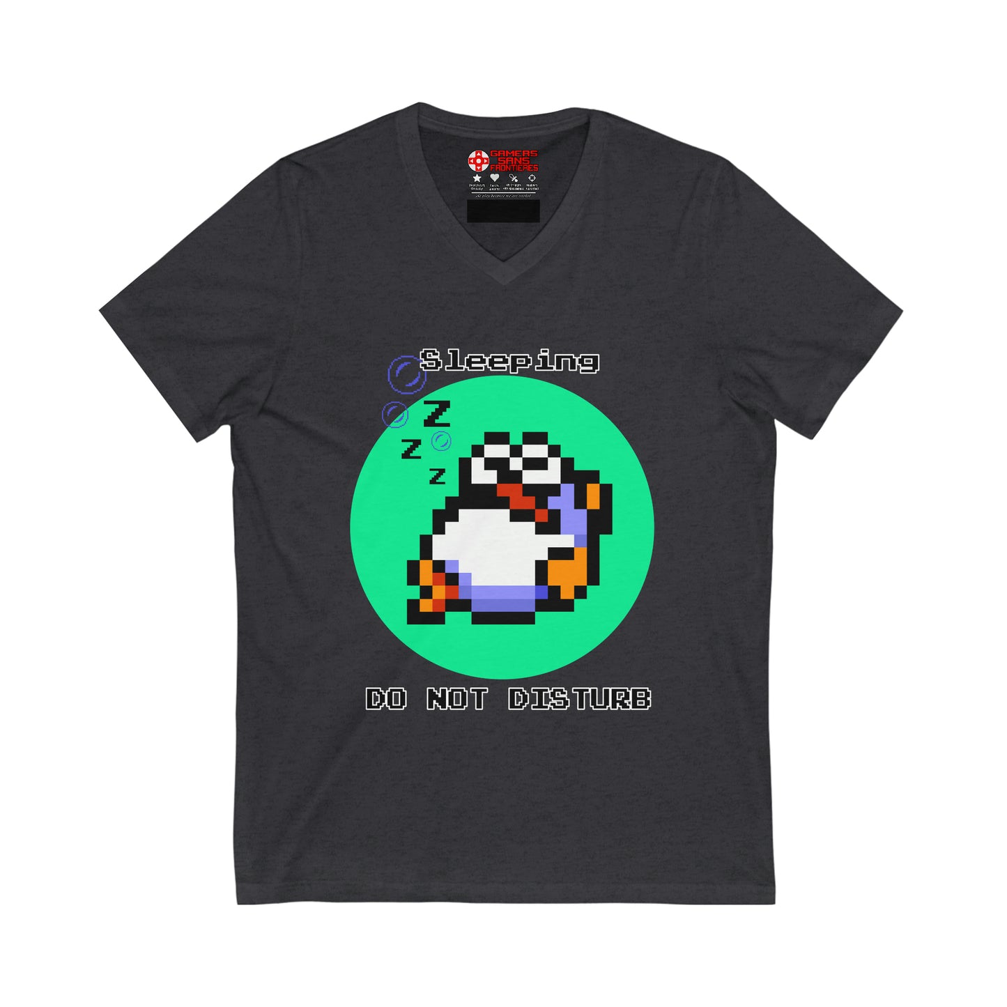 Super Mario World Men's V Tee - Rip Van Sleeping