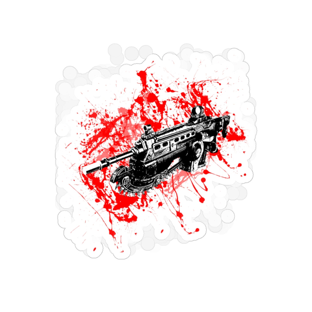 Transparent Outdoor Sticker - Locust’s Nightmare