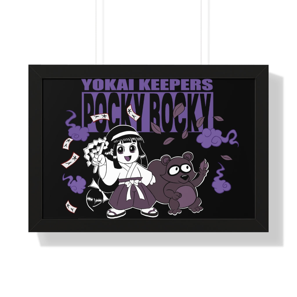 Framed Poster - Yokai Keepers