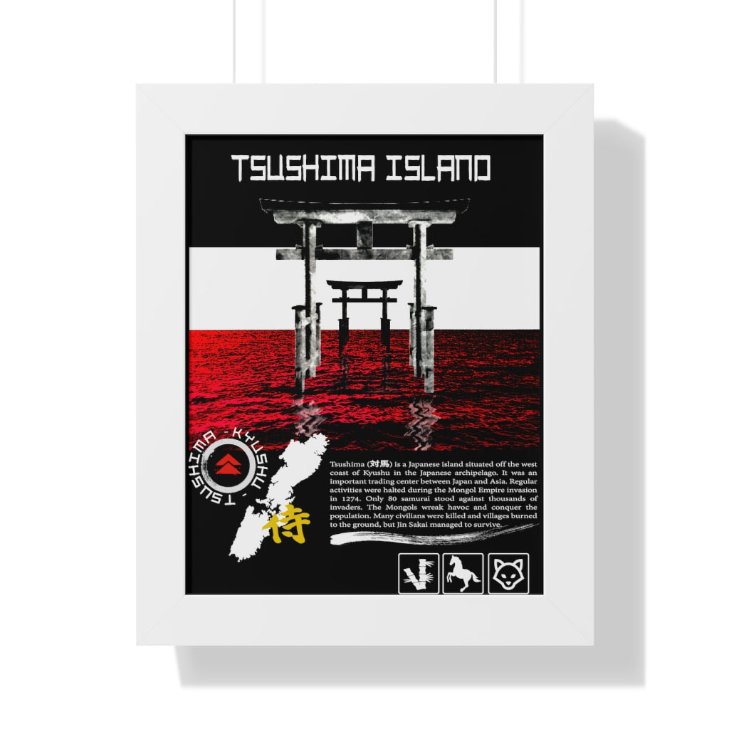 Framed Poster - Tsushima Island