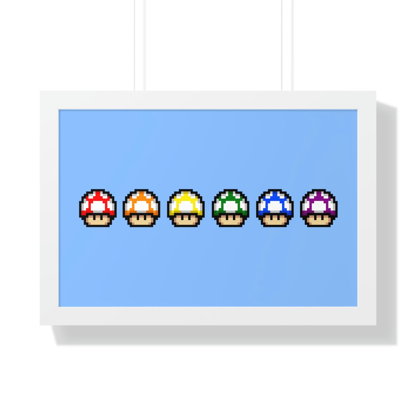 Super Mario Bros Framed Poster - From Diversity Kingdom