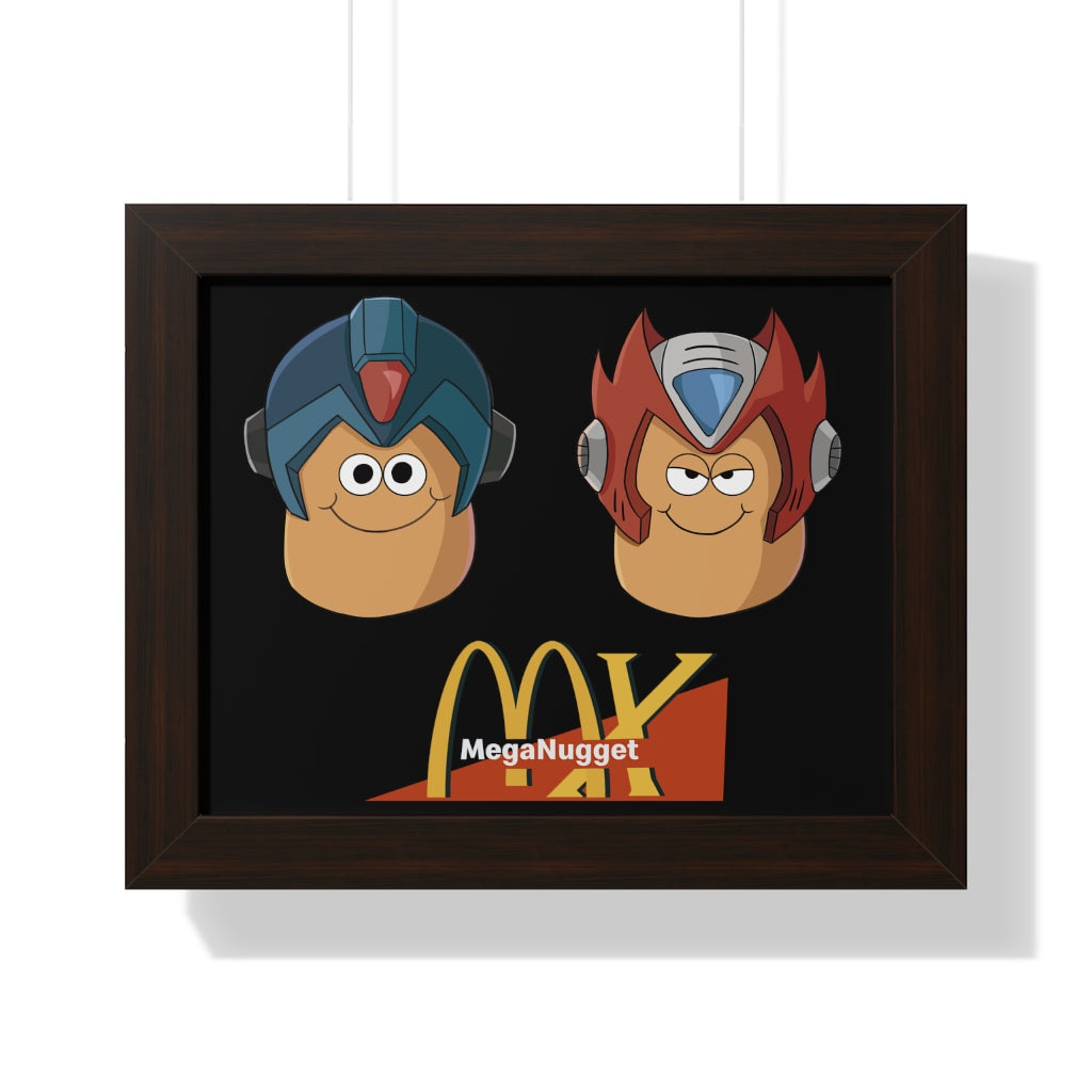 Framed Poster - Mega Nugget X