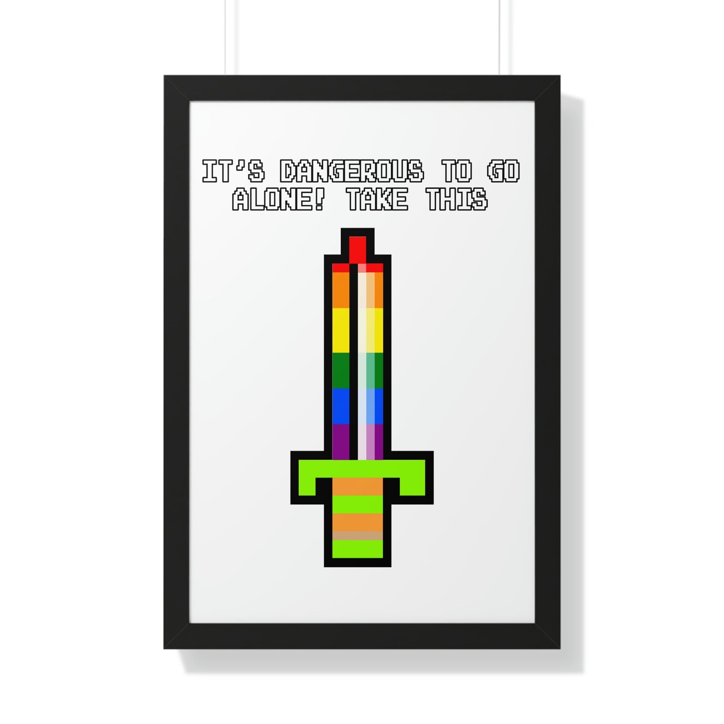 The Legend of Zelda Framed Poster - Going Solo