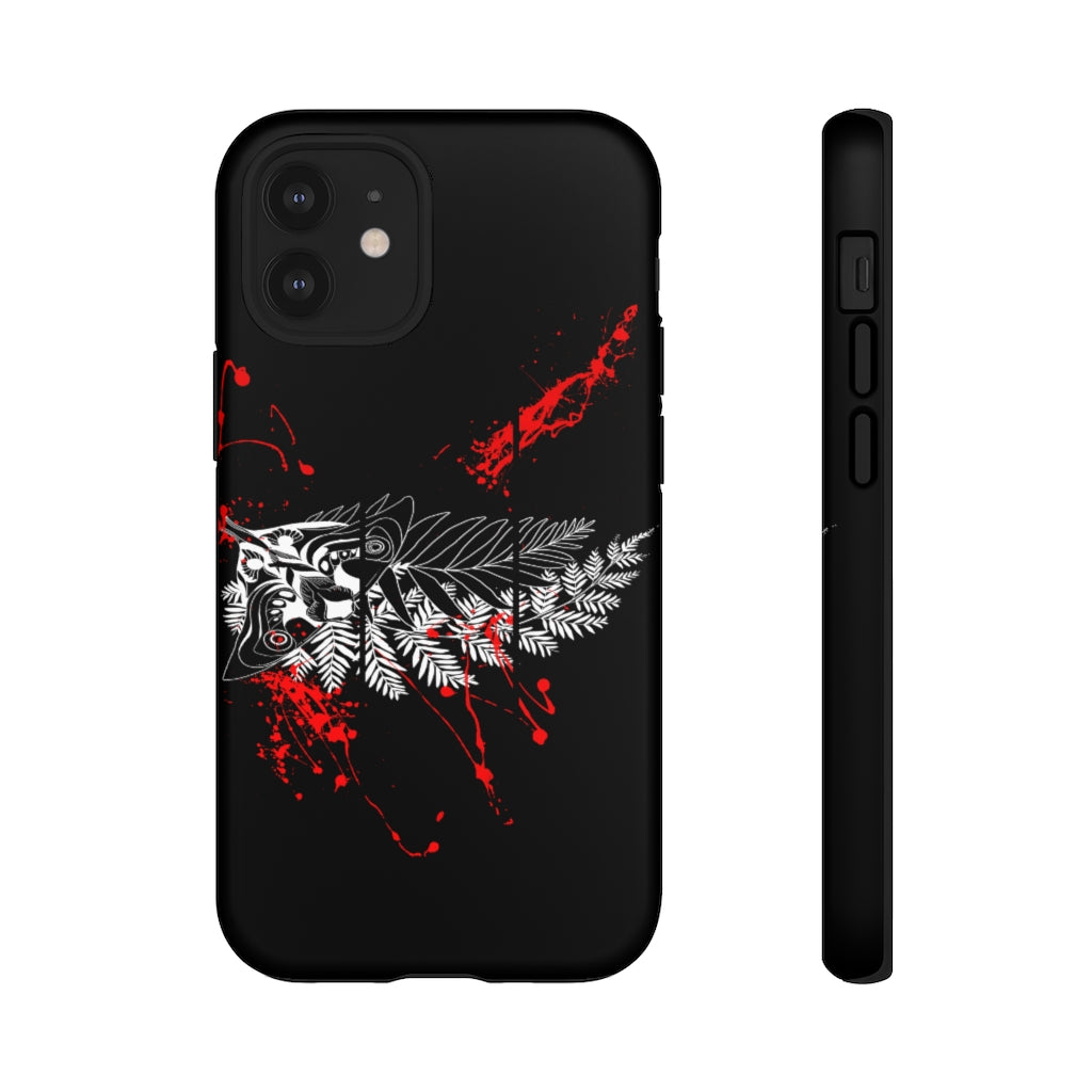 Tough Case - Moth Tattoo Black