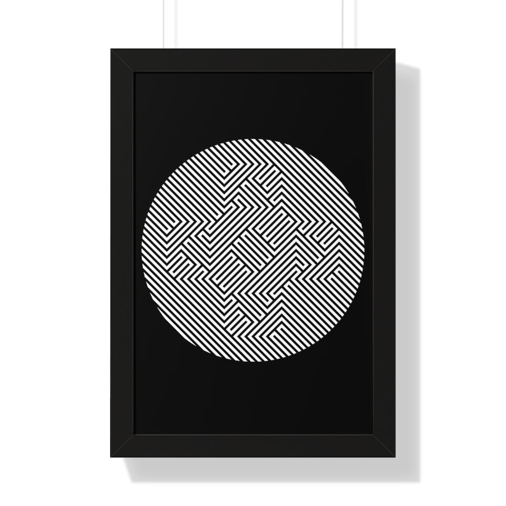 Gamers Sans Frontieres Framed Poster - GSF Stealth