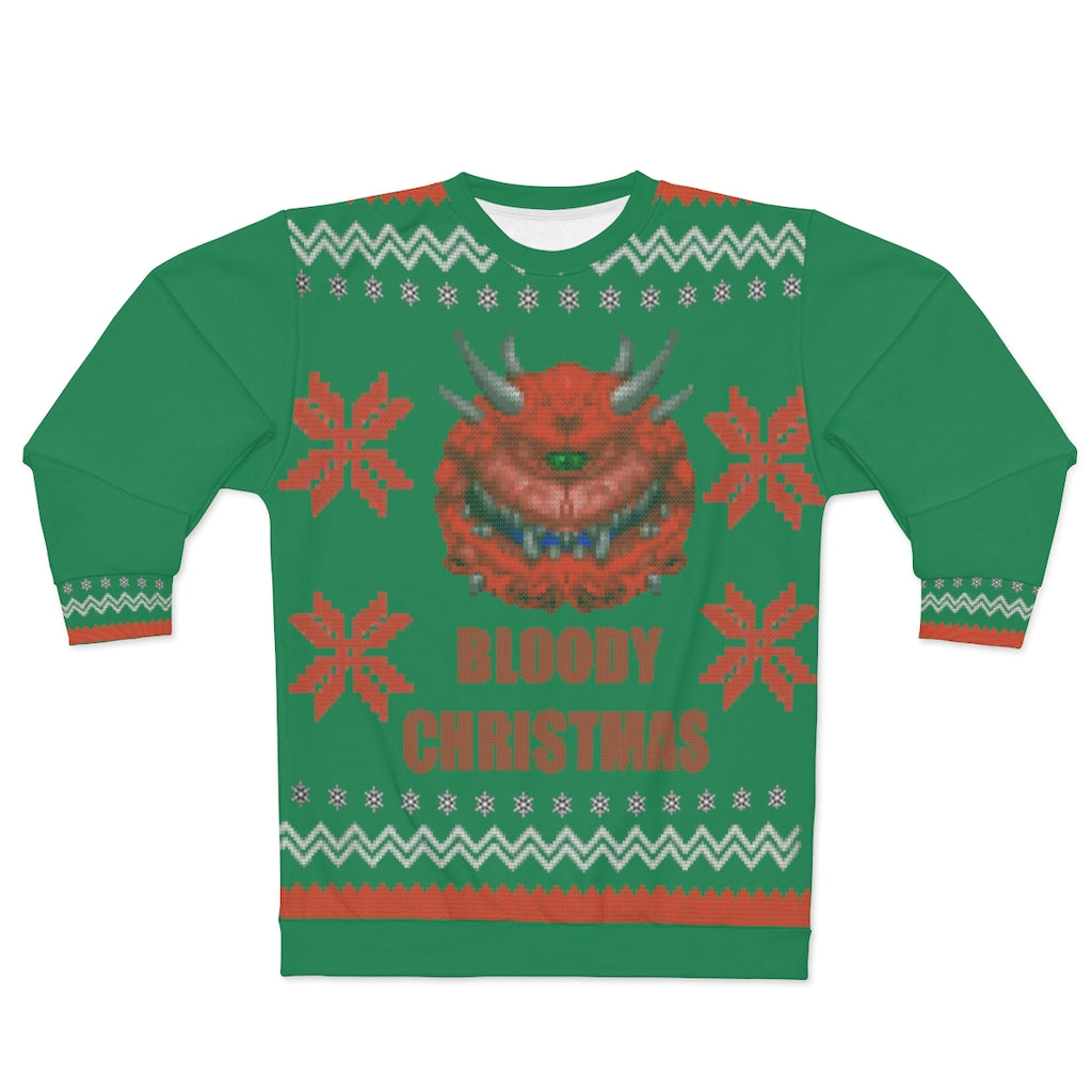 Christmas Sweatshirt - Cacodemon