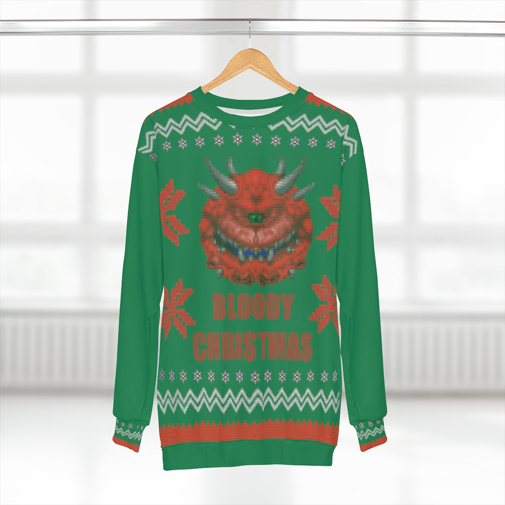 Christmas Sweatshirt - Cacodemon