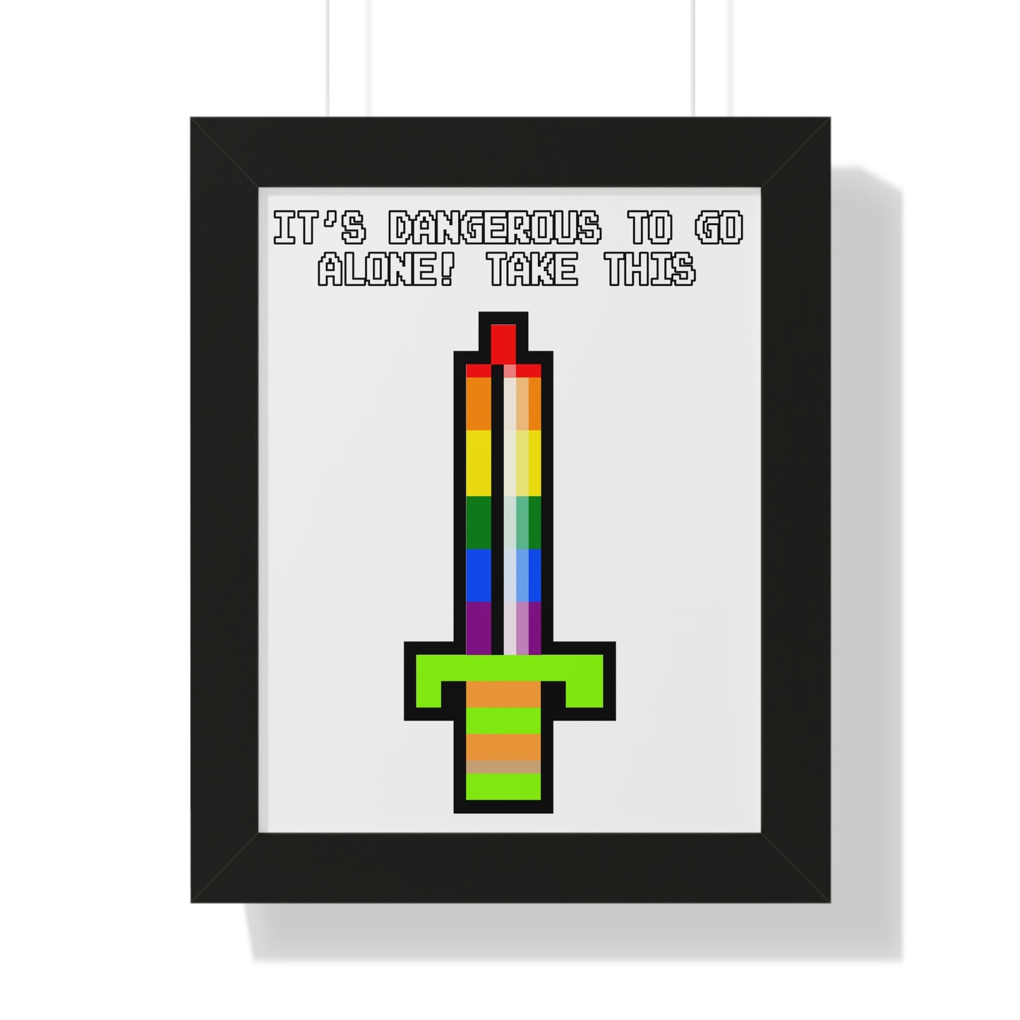 The Legend of Zelda Framed Poster - Going Solo