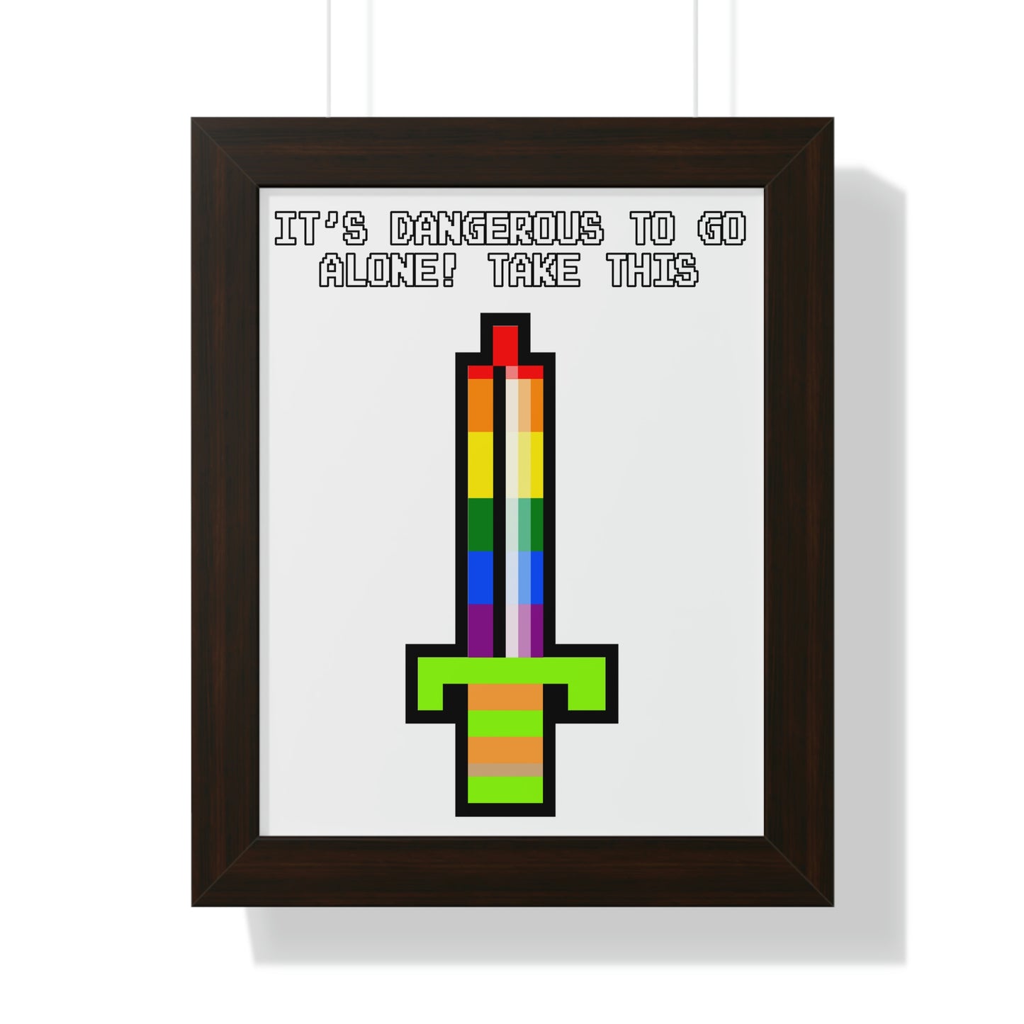 The Legend of Zelda Framed Poster - Going Solo