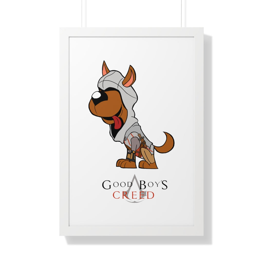 Framed Poster - Good Boy’s Creed