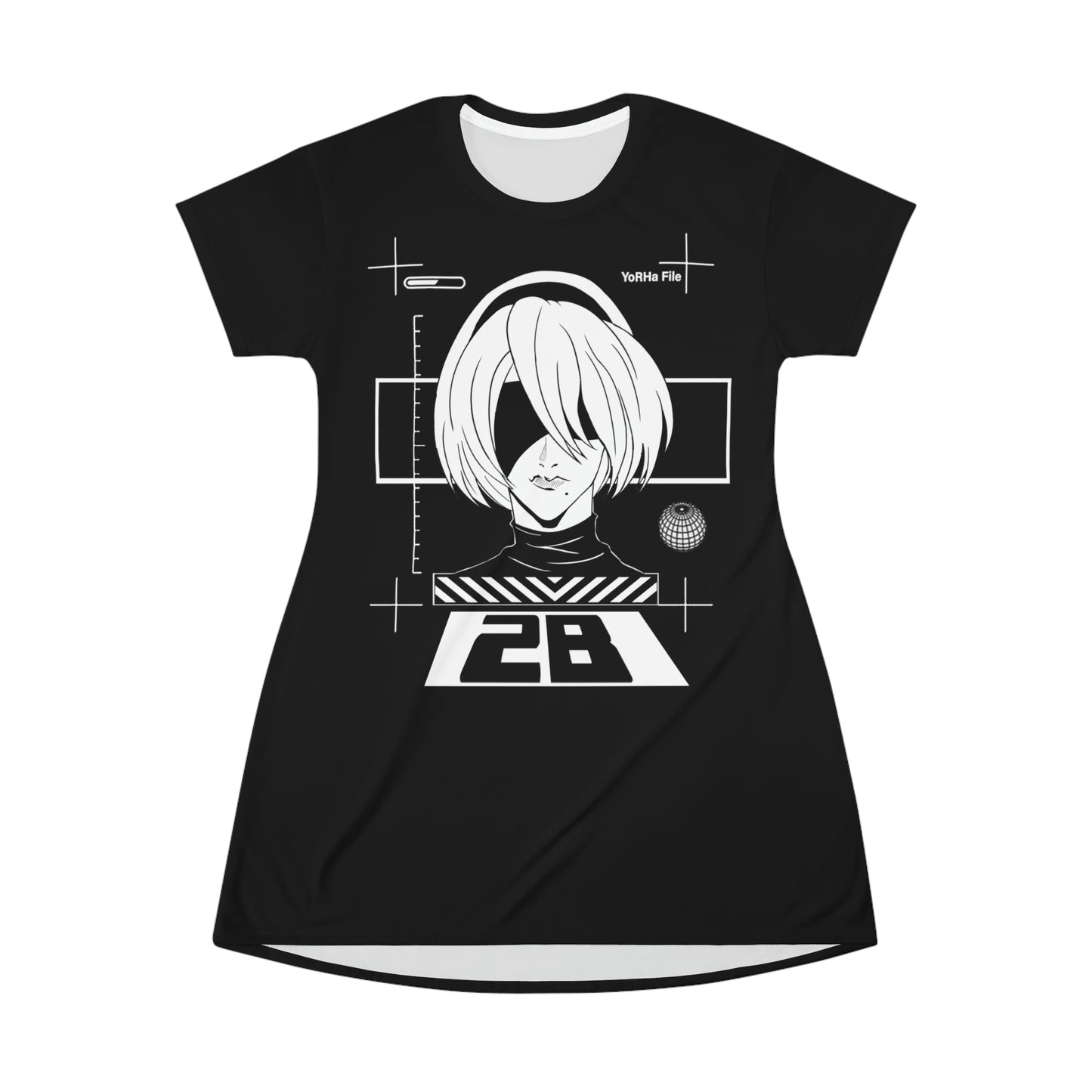 Womens' Tee Dress - 2B file