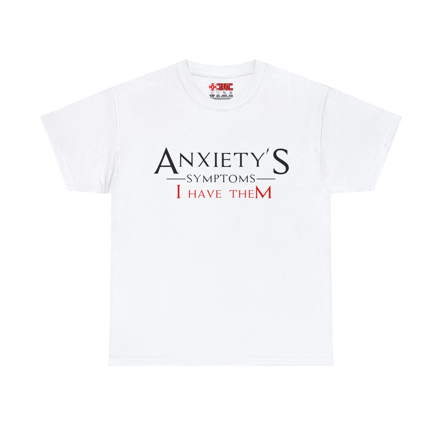 Men's Tee - Anxiety's Symptons