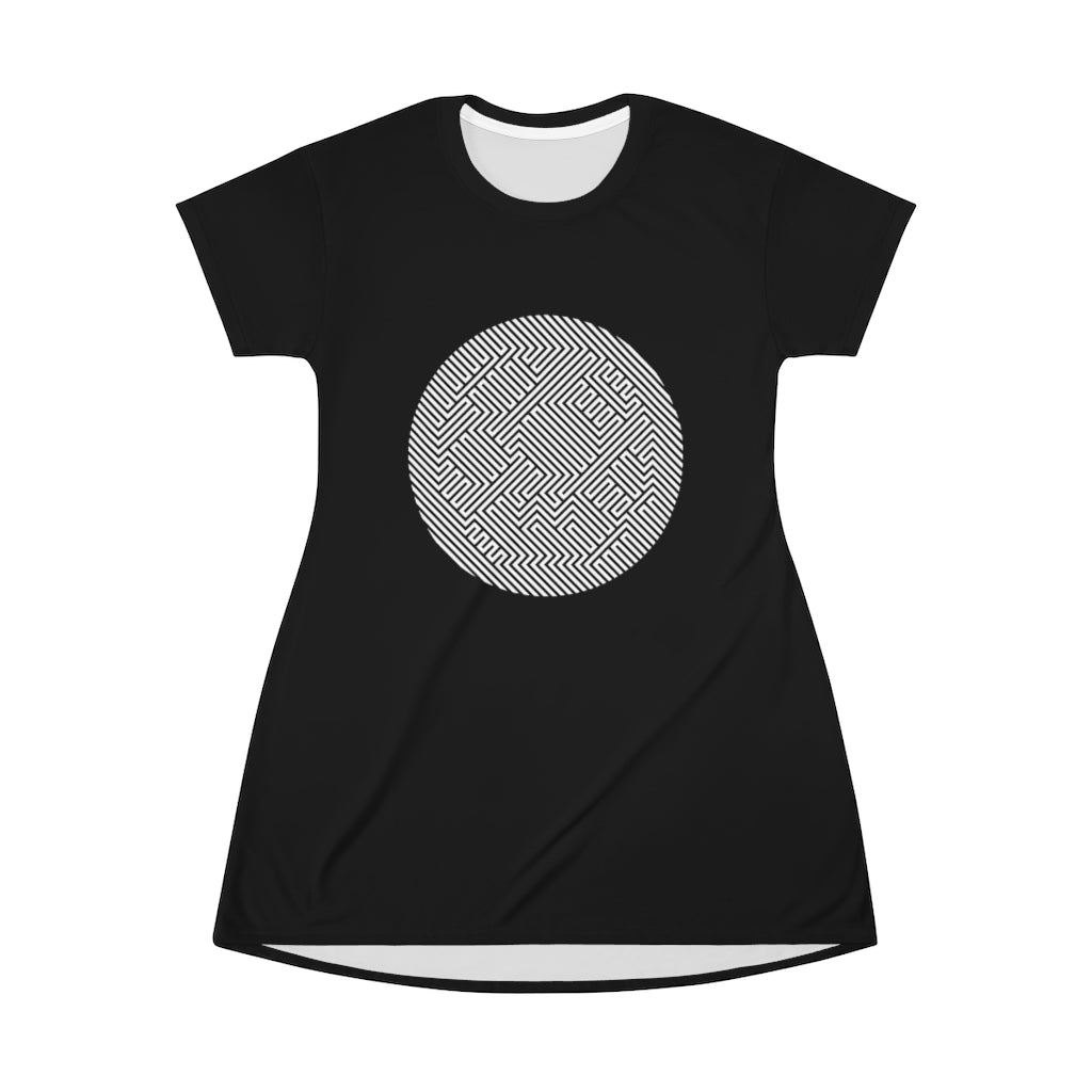 Women's Tee Dress - Mushroom Stealth