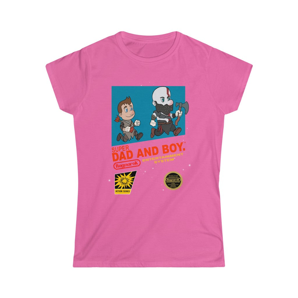 Women's Tee - Super Dad & Boy