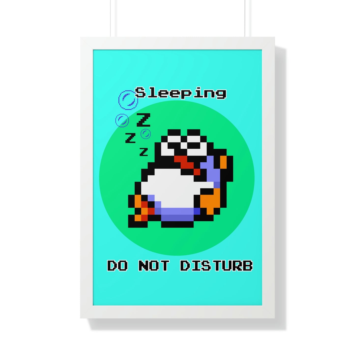 Super Mario World Framed Poster - Rip Van Sleeping