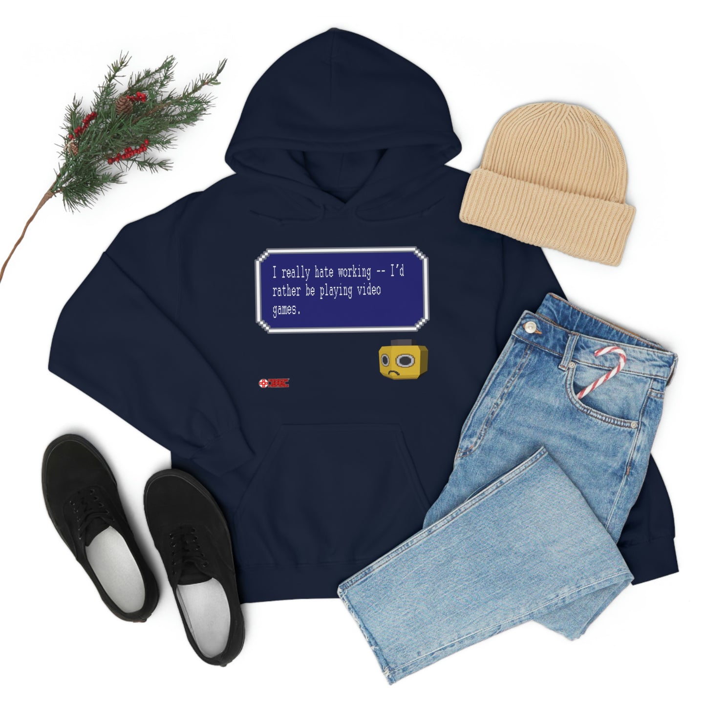 Unisex Hoodie - I Really Hate Working