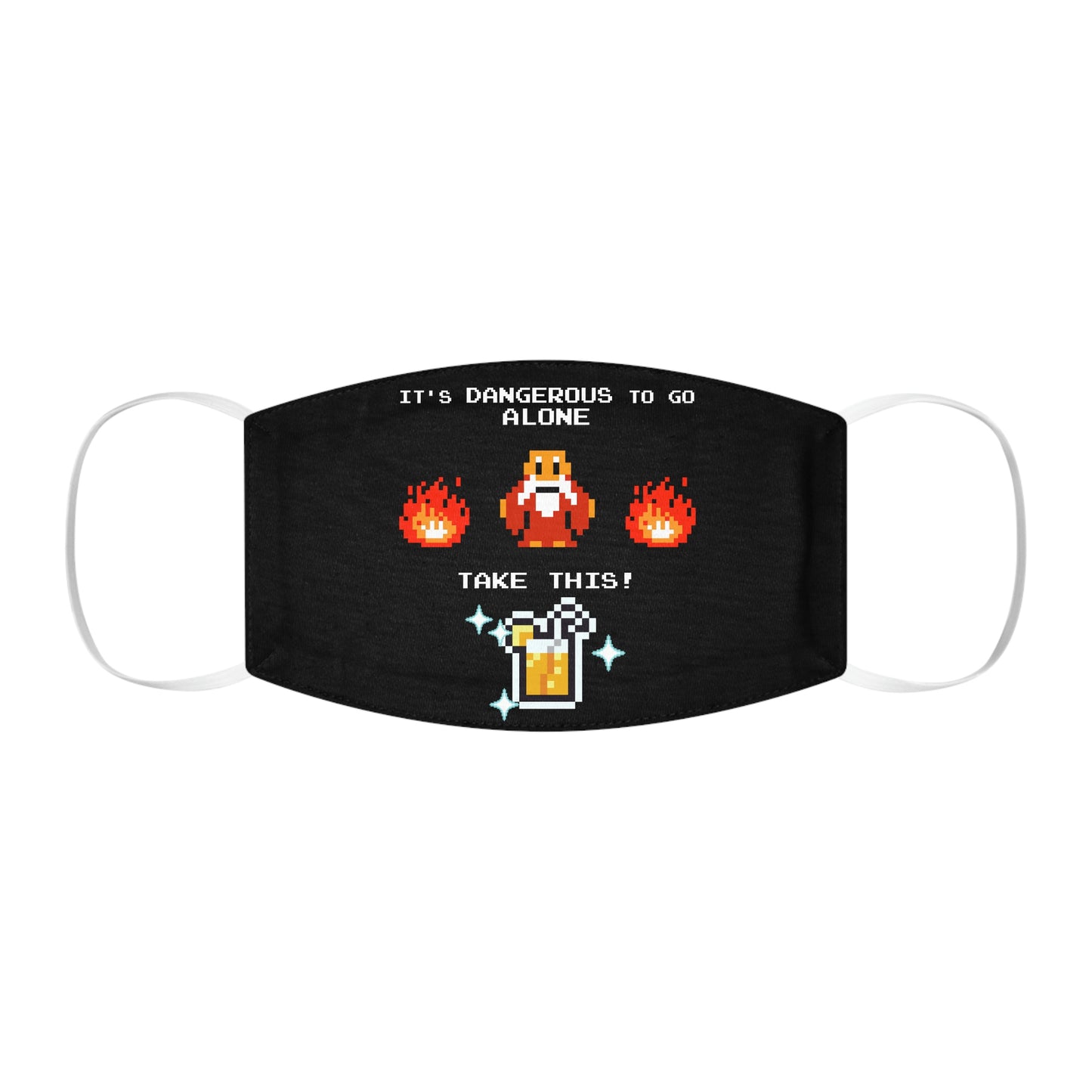 ALS x GSF Face Mask - It's Dangerous to go Alone