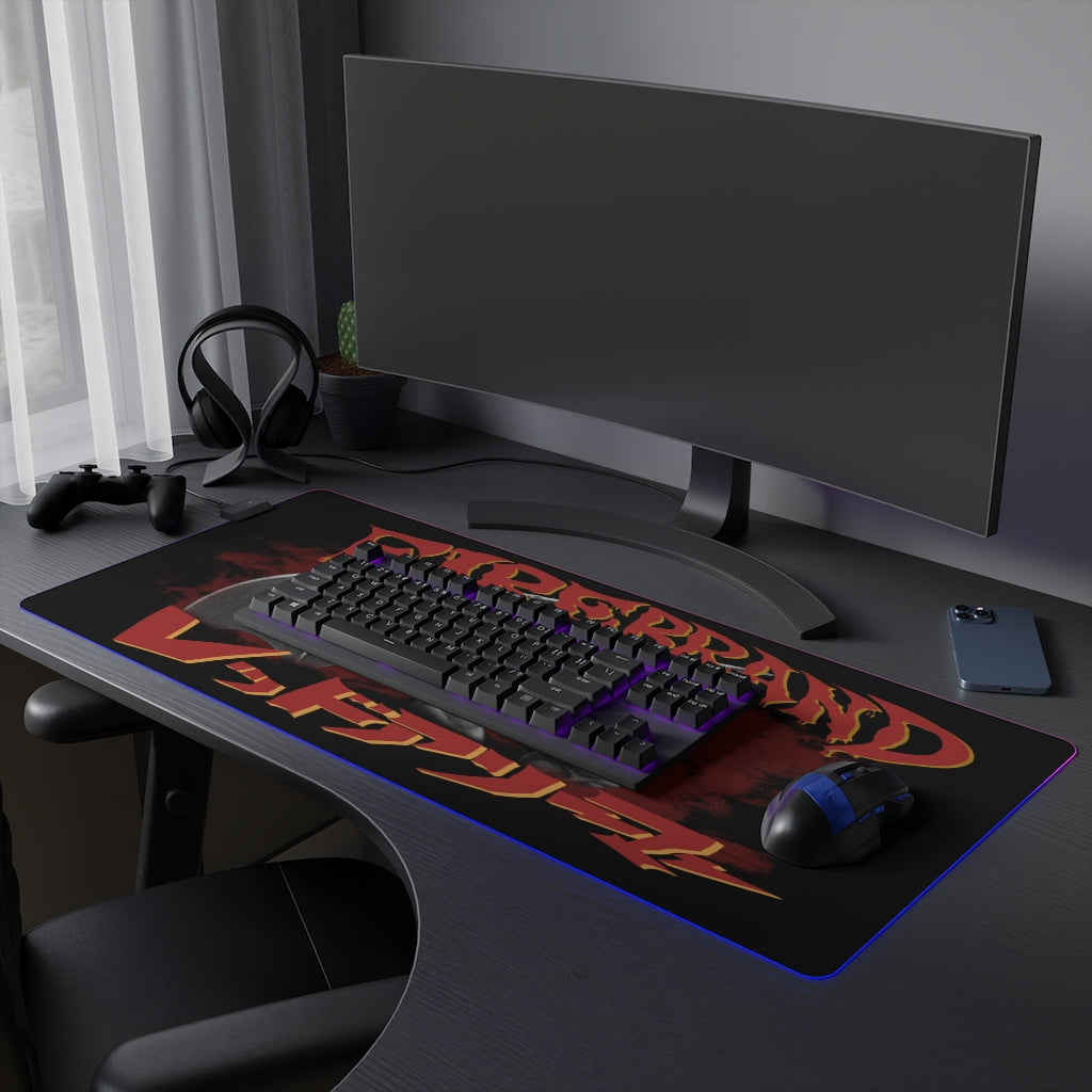 LED Mouse Pad - Fireborn