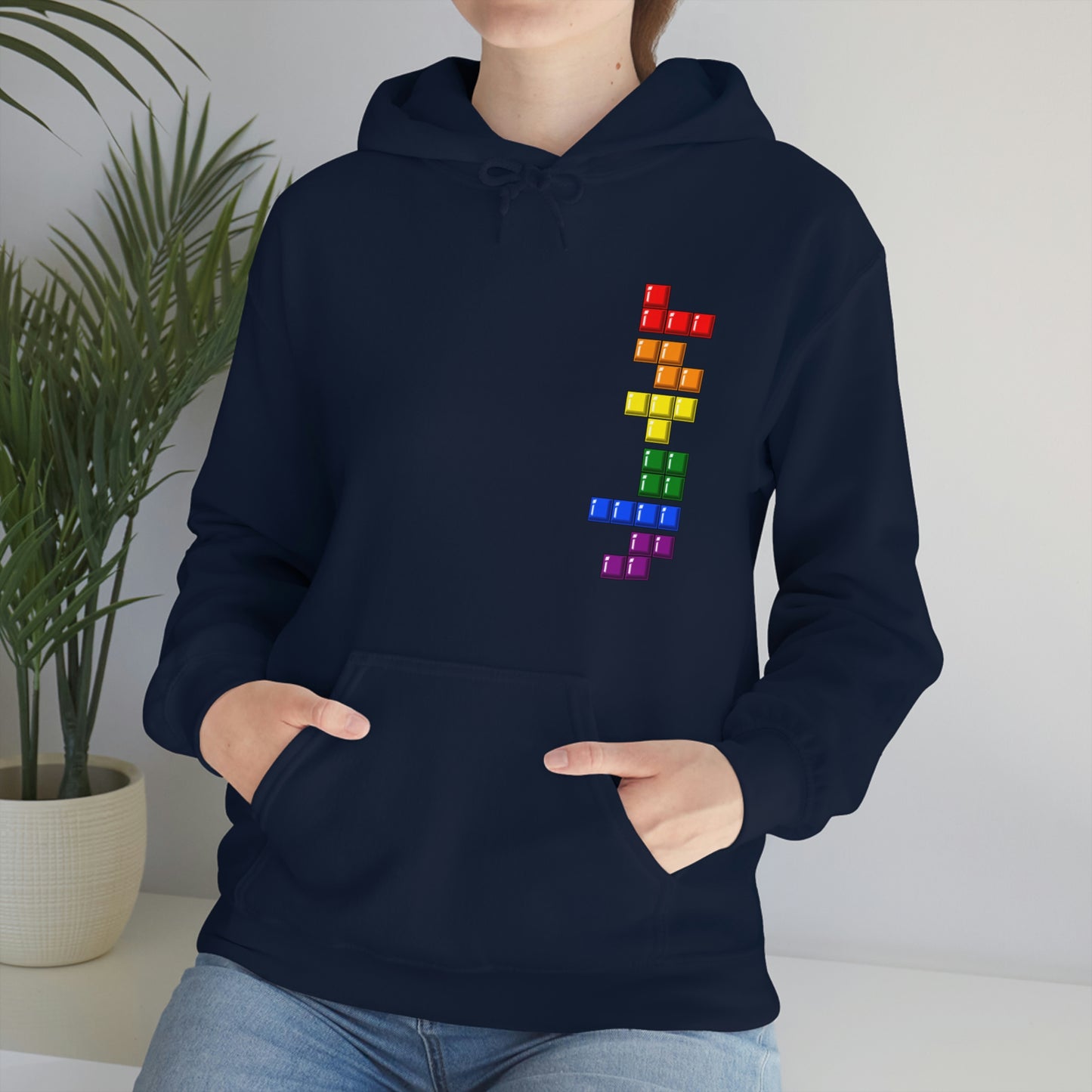 Unisex Hoodie - Blocks' Diversity