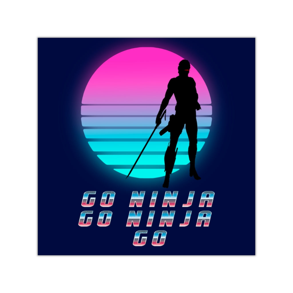 Metal Gear Vinyl Sticker Gaming Merch