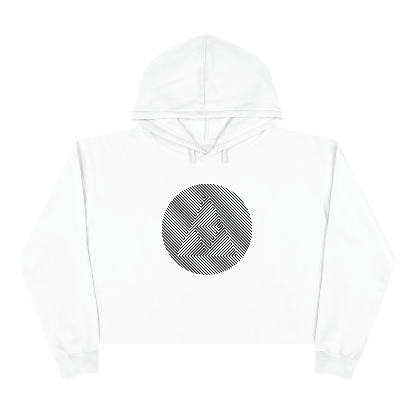 Triforce Stealth Crop Hoodie