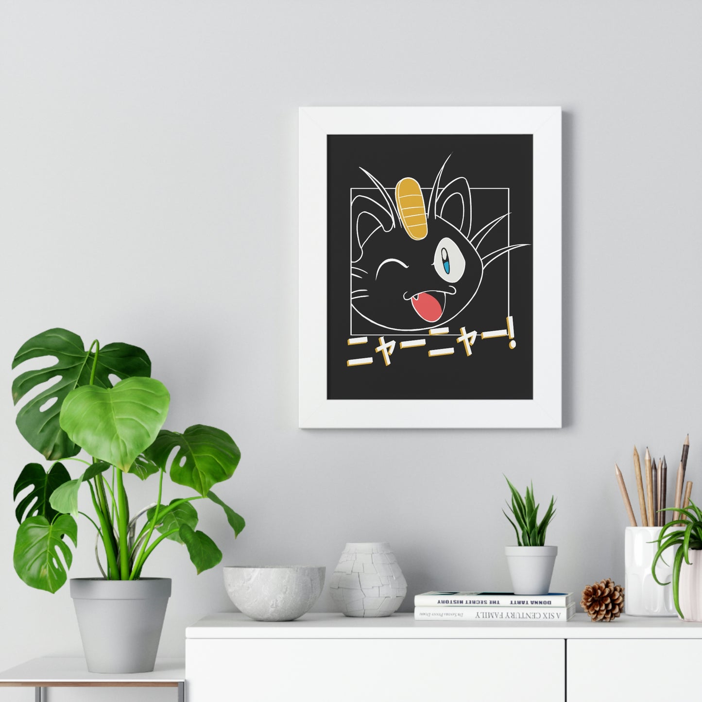Pokémon Framed Poster - Meowth