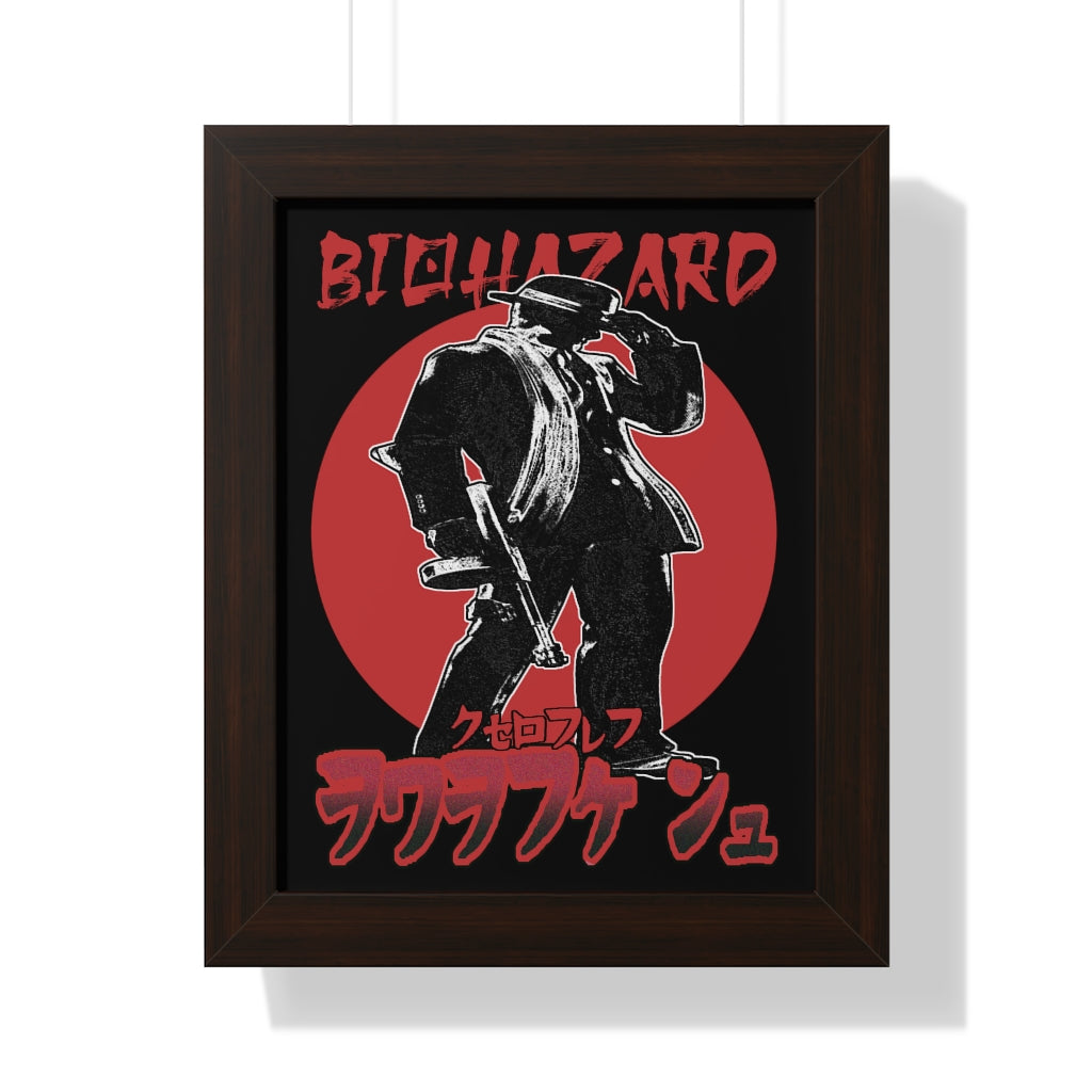 Framed Poster - Chicago Typewriter