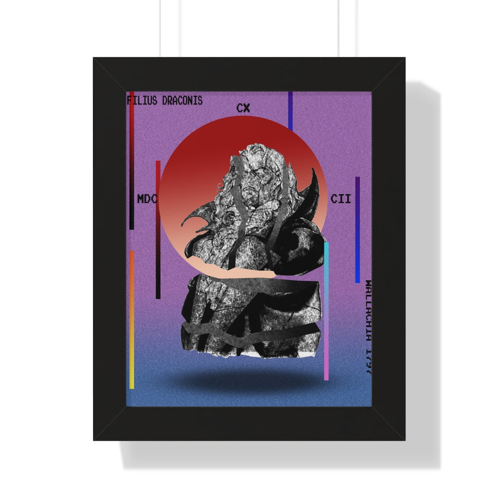 Framed Poster - Filius Draconis