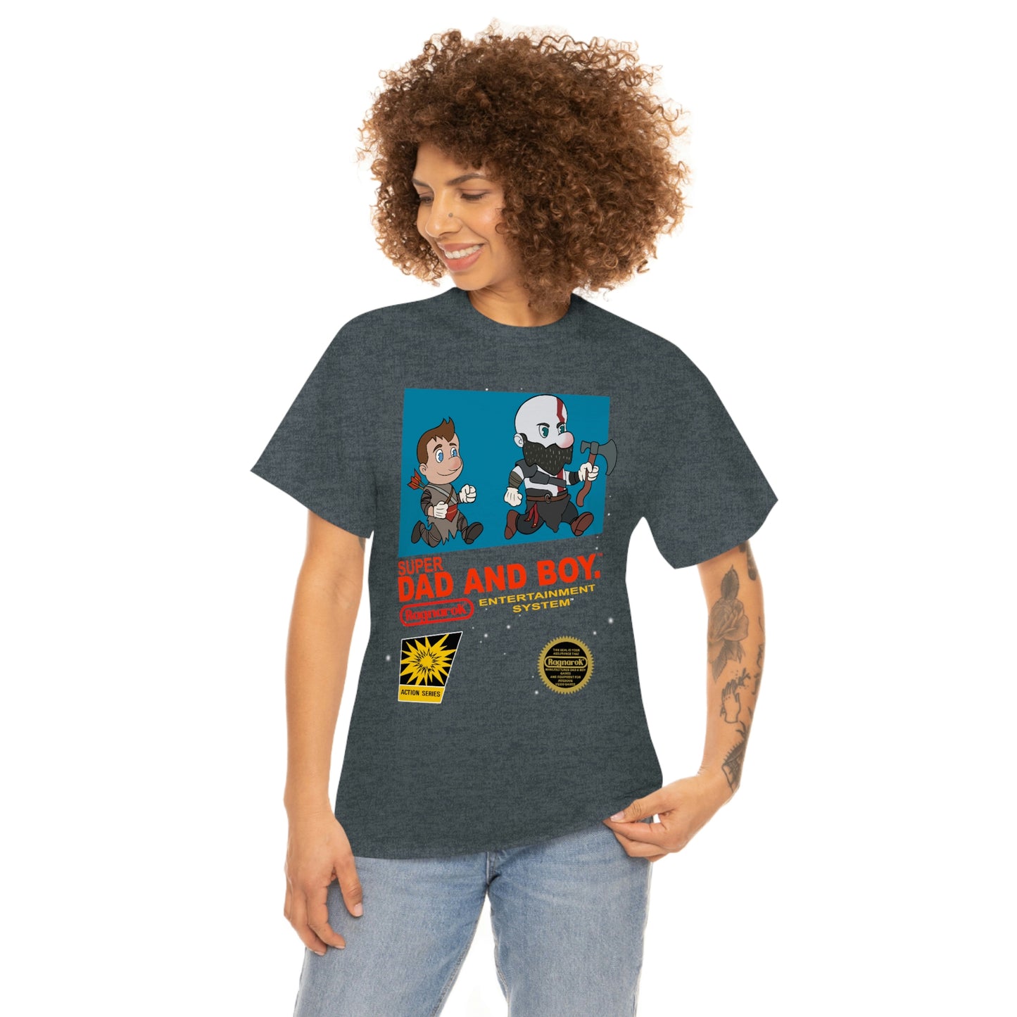 God of War Men's Tee - Super Dad and Boy