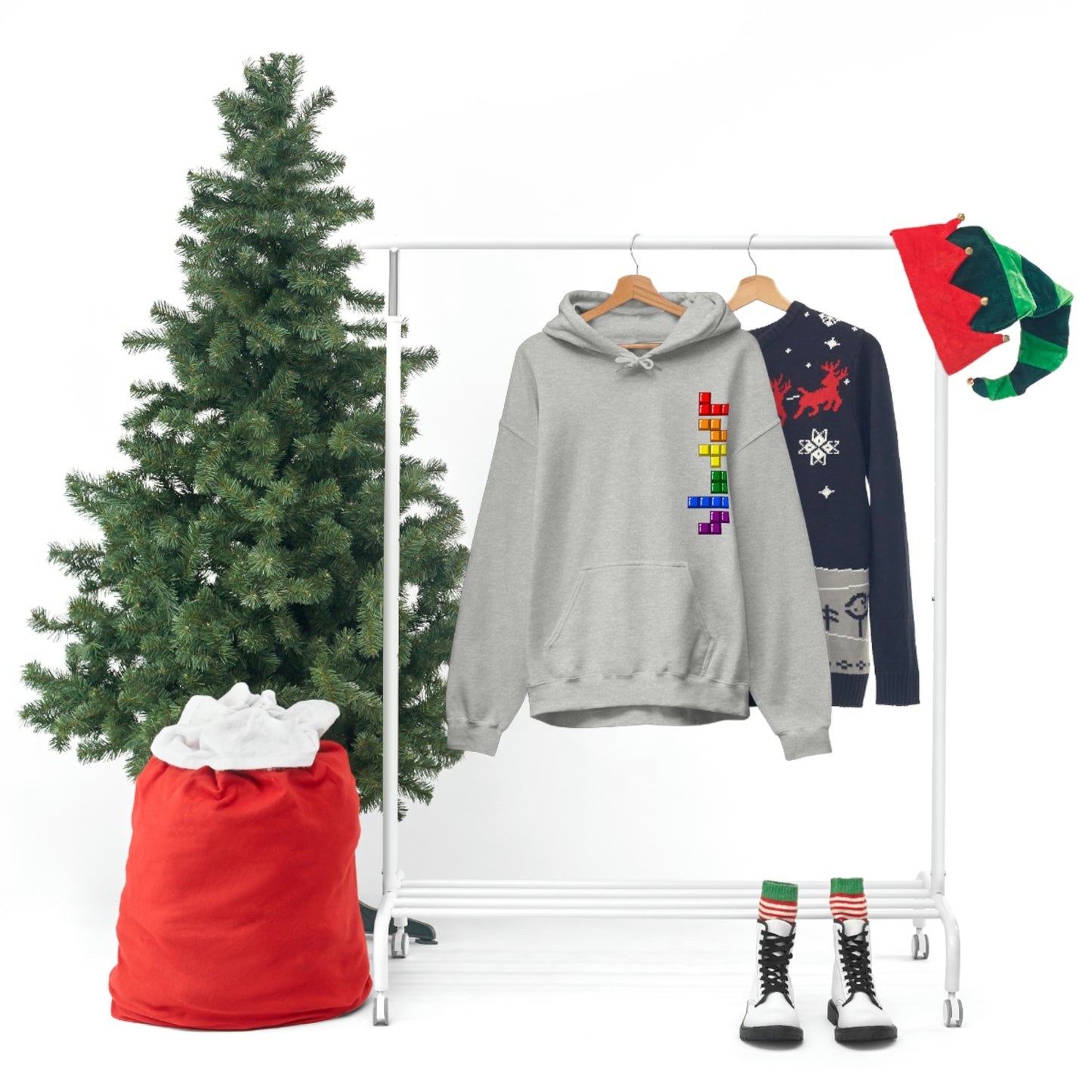 Unisex Hoodie - Blocks' Diversity