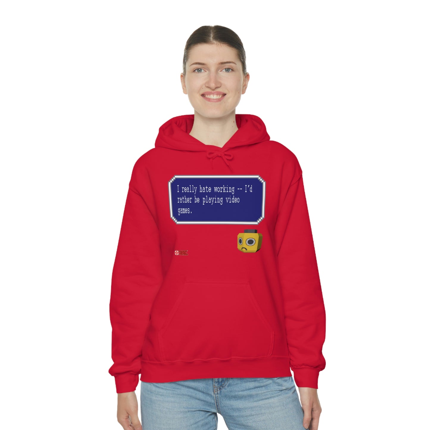 Unisex Hoodie - I Really Hate Working