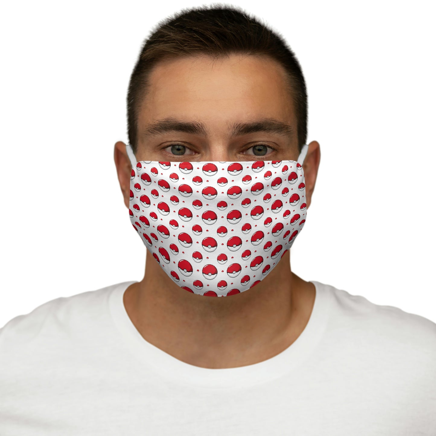 Pokeball Face Mask