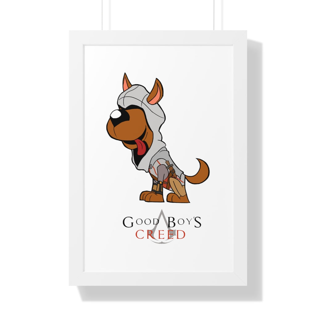 Framed Poster - Good Boy’s Creed