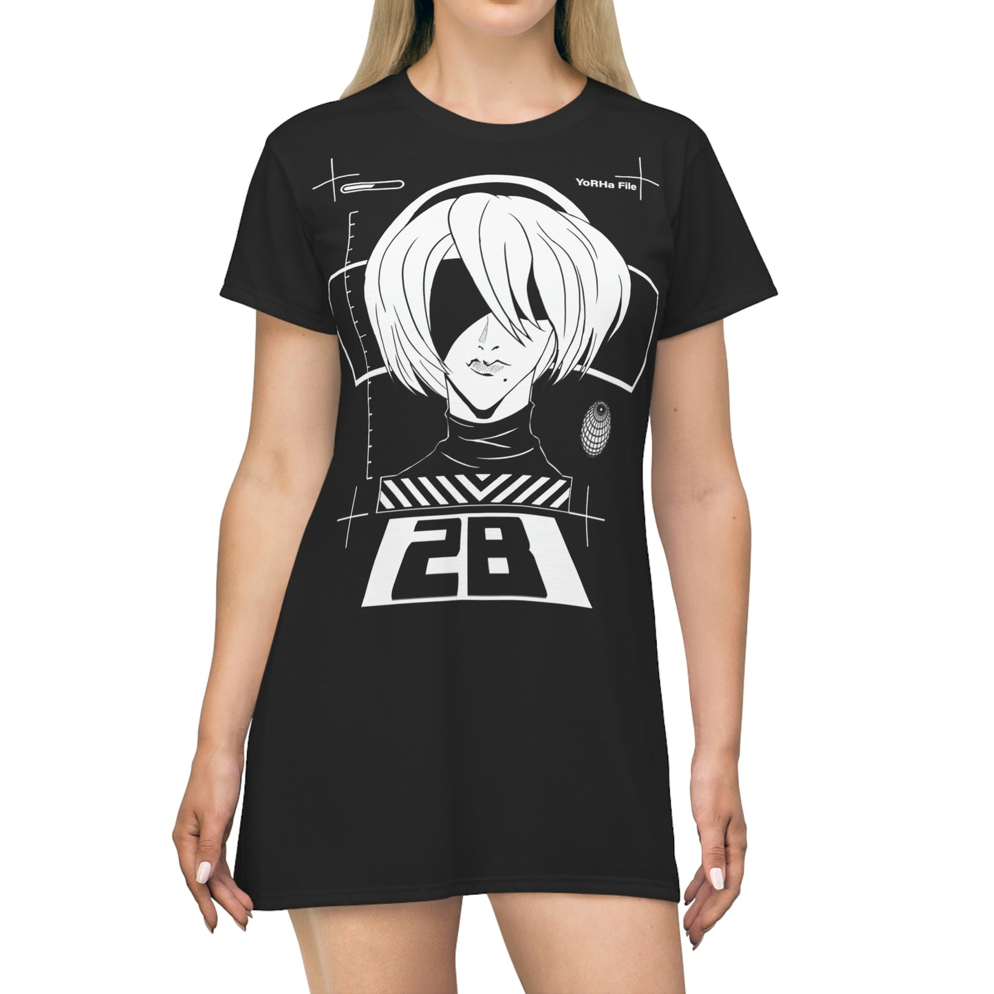 Womens' Tee Dress - 2B file
