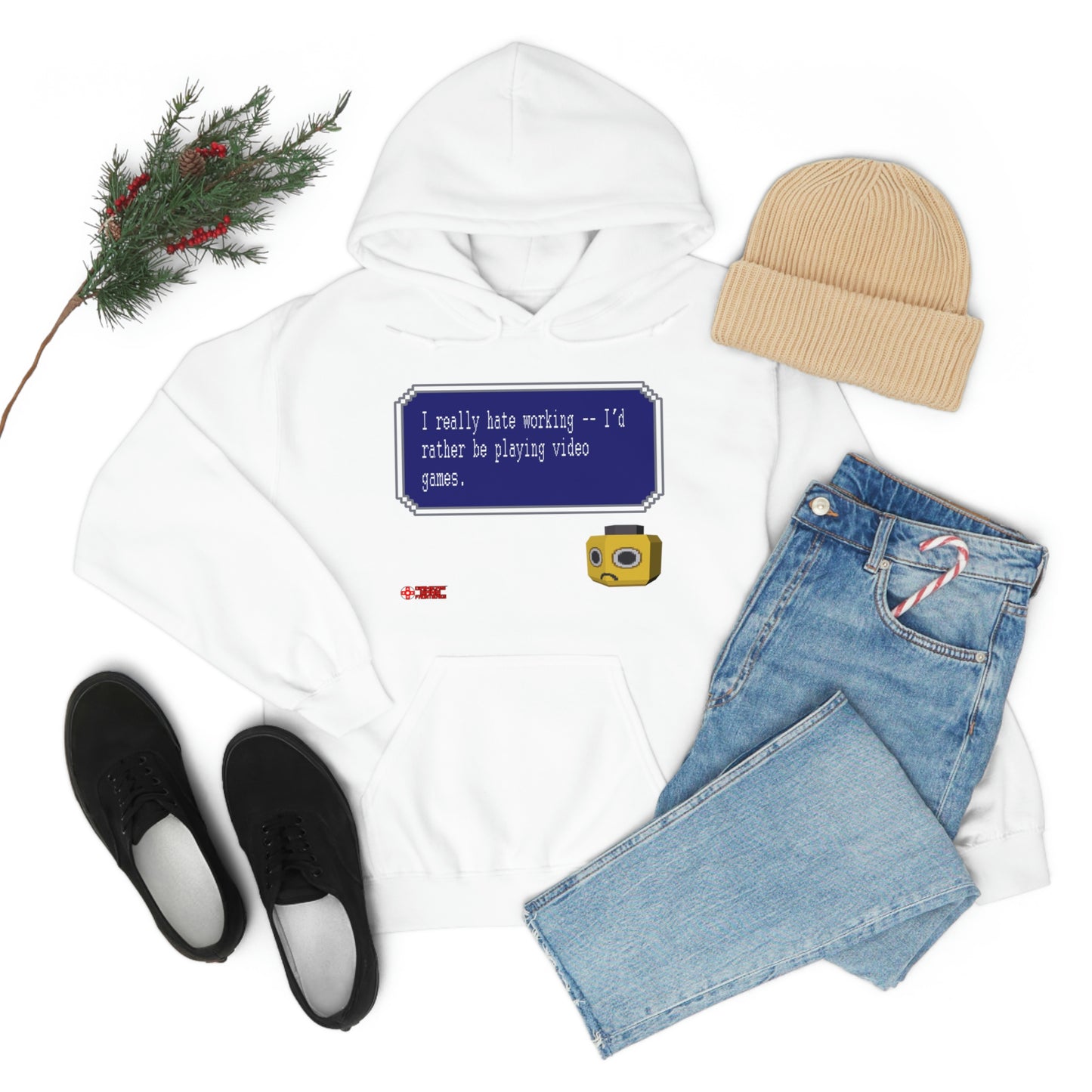 Unisex Hoodie - I Really Hate Working