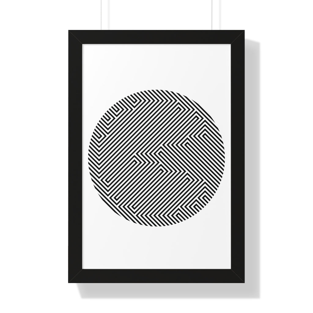Framed Poster - Pac-Man Stealth