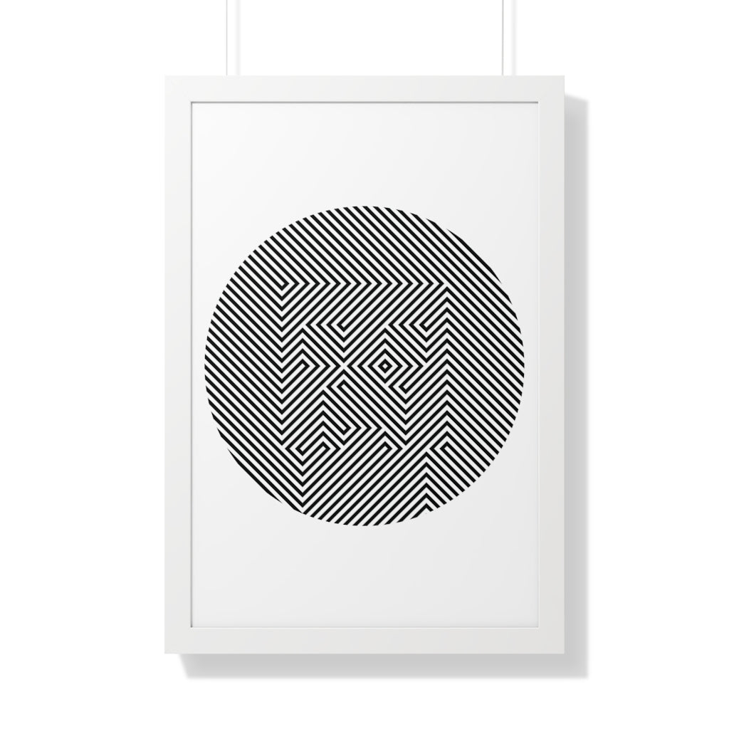 Framed Poster - Creeper Stealth